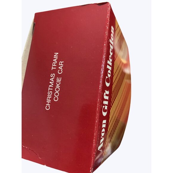 Avon Gift Collection Christmas Train Cookie Car Ornament - Picture 10 of 11